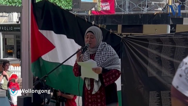 Wollongong Friends of Palestine rally and march | October 5, 2024 | Illawarra Mercury