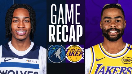 Game Recap: Timberwolves 124, Lakers 107