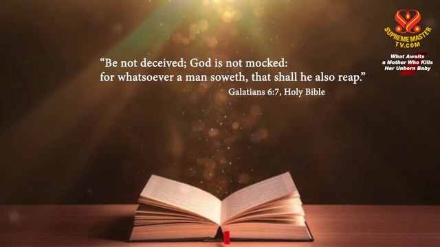 What Awaits a Mother Who Kills Her Unborn Baby