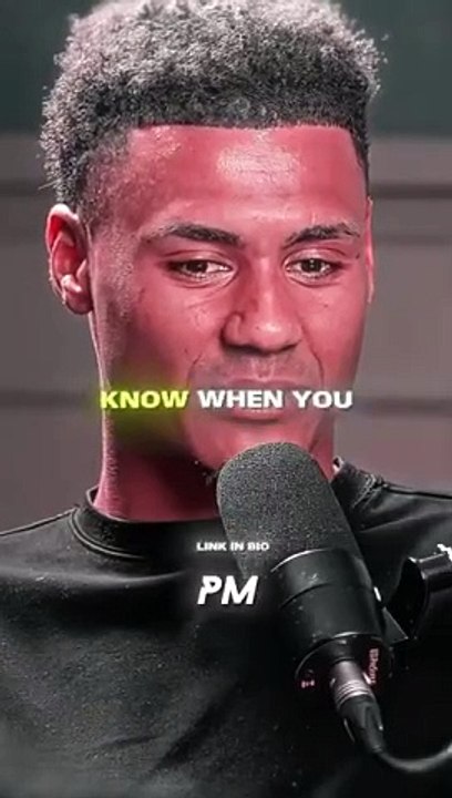 This advice from Ollie Watkins can change your life.