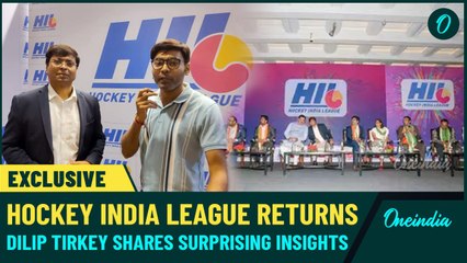 Hockey India President Dilip Tirkey Exclusive: League's Comeback After 7 Years & Future Vision
