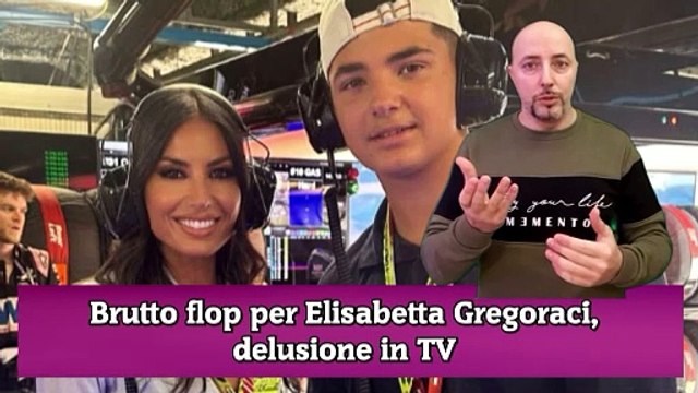 Brutto flop per Elisabetta Gregoraci, delusione in TV