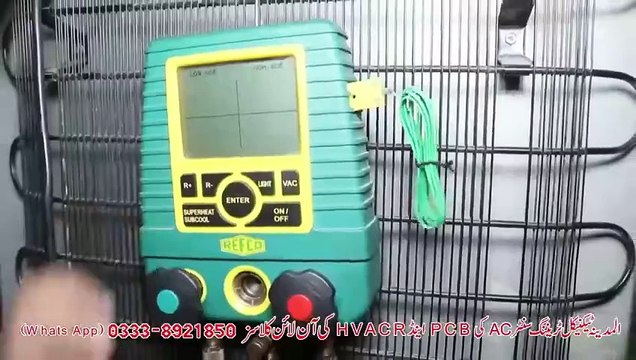 #97 How Fridge gas charging MBN temperature condenser temperature