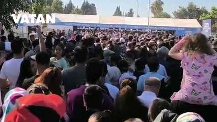 Adana'da TEKNOFEST'e ilgi büyük! Girişlerde izdiham yaşanıyor