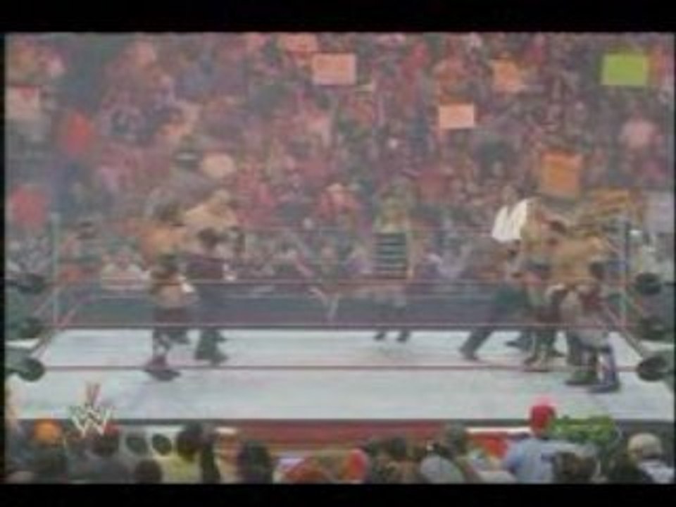 8 Man Tag Team Match part 1
