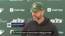 Jets - Sourire en coin, Rodgers répond aux rumeurs de retrouvailles avec Adams
