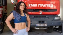 İzmir İtfaiyesi’nin crossfit şampiyonu Bahar Akdağ, hedef büyüttü