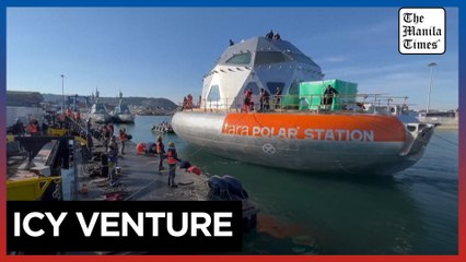 Tara polar station to lead Arctic expeditions launched in France