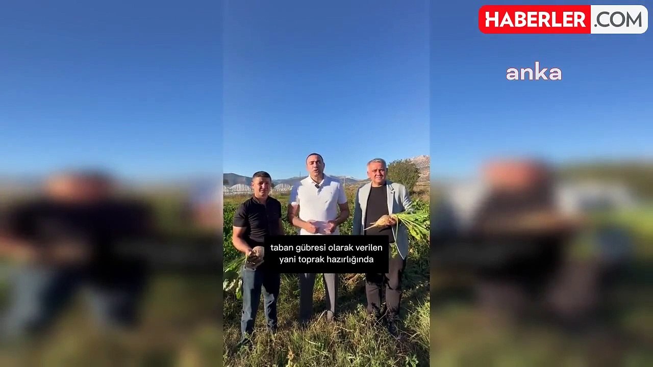 CHP'li Aykut Kaya, Pancar Üreticilerinin Sorunlarını Gündeme Getirdi