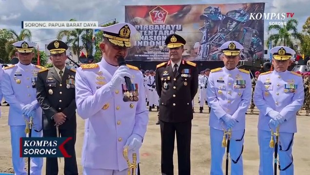Perayaan HUT TNI KE-79 di Sorong Papua Barat Daya