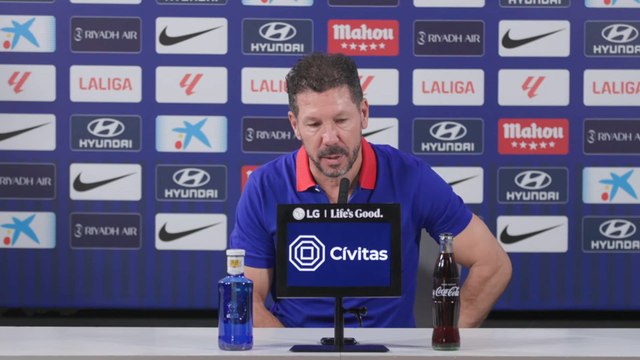RUEDA de PRENSA del CHOLO SIMEONE | Previa REAL SOCIEDAD vs ATLÉTICO de MADRID