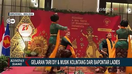 Emban Misi Kebudayaan, Gelaran Tari dari Yogyakarta Hingga Musik Kolintang Hadir di Belgia