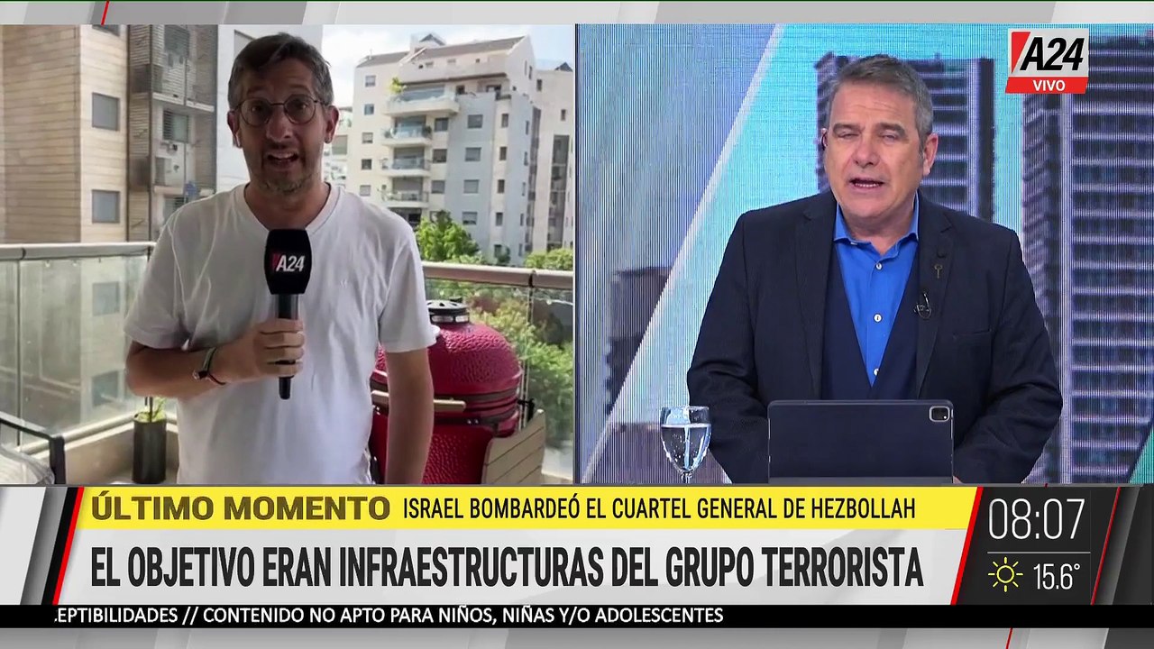  TENSIÓN EN MEDIO ORIENTE: BOMBARDEOS CRUZADOS