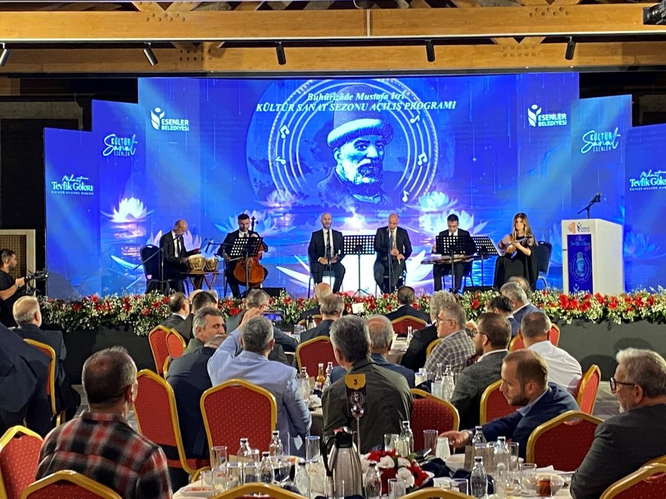 Esenler’de “Buhûrîzâde Mustafa Itrî Kültür Sanat Sezonu” açıldı!