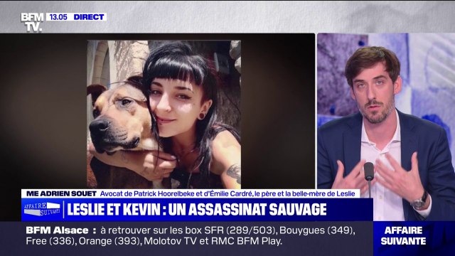 Reconstitution du meurtre de Leslie et Kevin : Il y a une part de frustration , selon Adrien Souet, avocat du père et de la belle-mère de Leslie Hoorelbeke