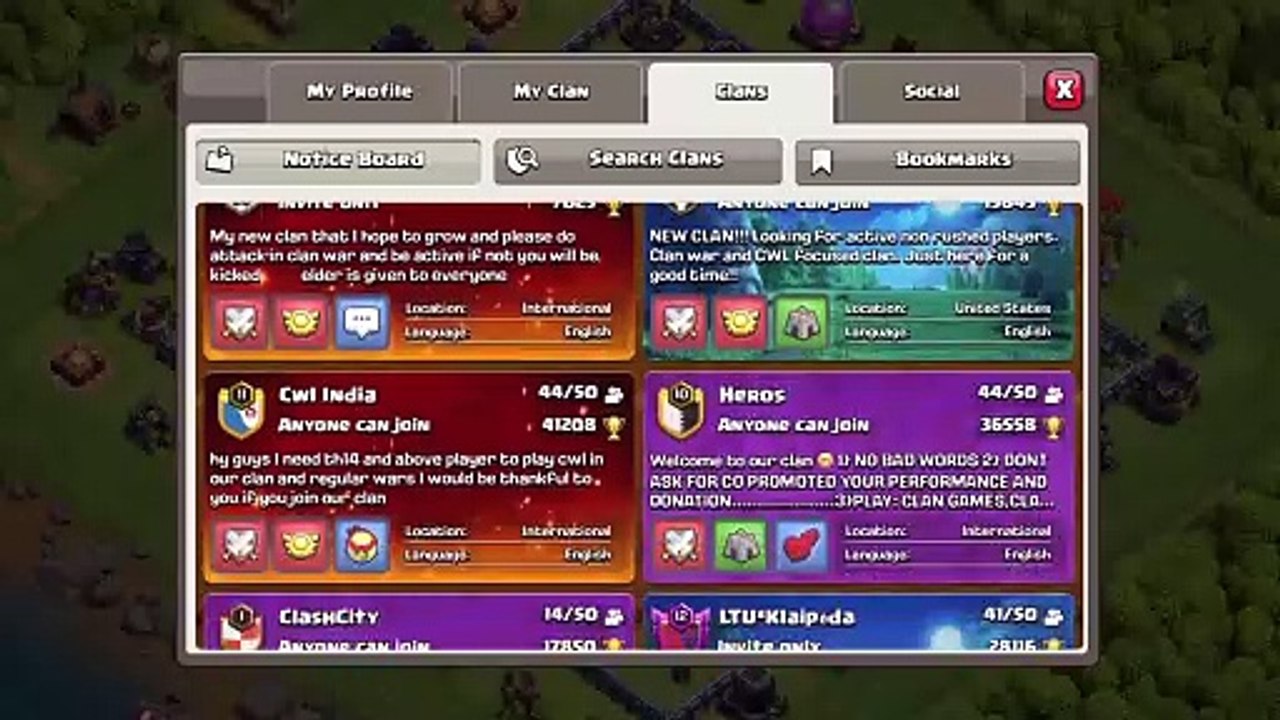 A NEW way to recruit Clan members_ Clan Notice Board! - Clash of Clans (1080p, h264, youtube)