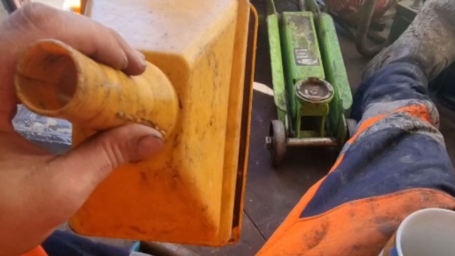 Man successfully jump scares his boss using a funnel at workplace