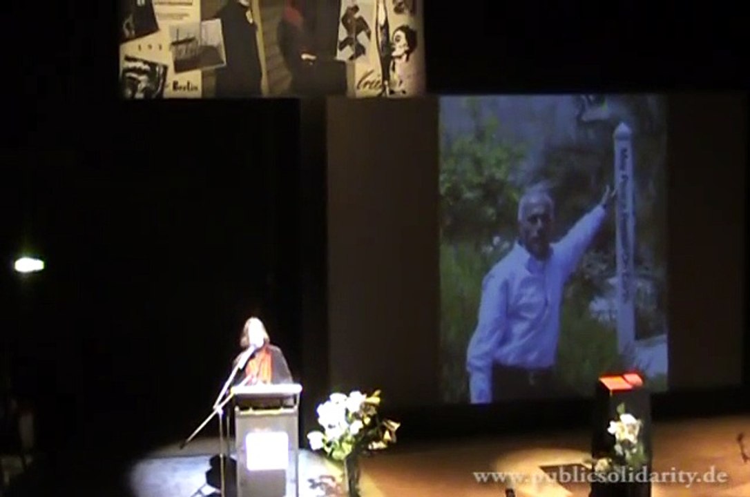 Abschlussrede von Fanny Michaela Reisin - Teil 11 von 11 der Nicht Verleihung der Carl-von-Ossietzky Medallie an Mordechai Vanunu 2010 in Berlin