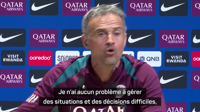 PSG - Luis Enrique à propos de Dembélé : Je n'ai aucun problème à gérer des situations difficiles