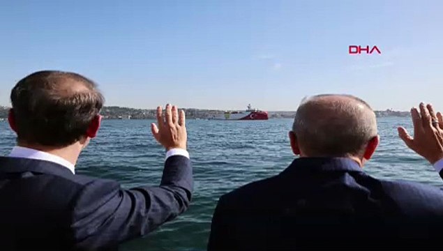 İstanbul - Cumhurbaşkanı Erdoğan, Oruç Reis Araştırma Gemisini Somali'ye uğurladı