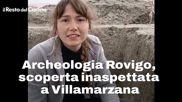 Archeologia Rovigo, scoperta inaspettata a Villamarzana