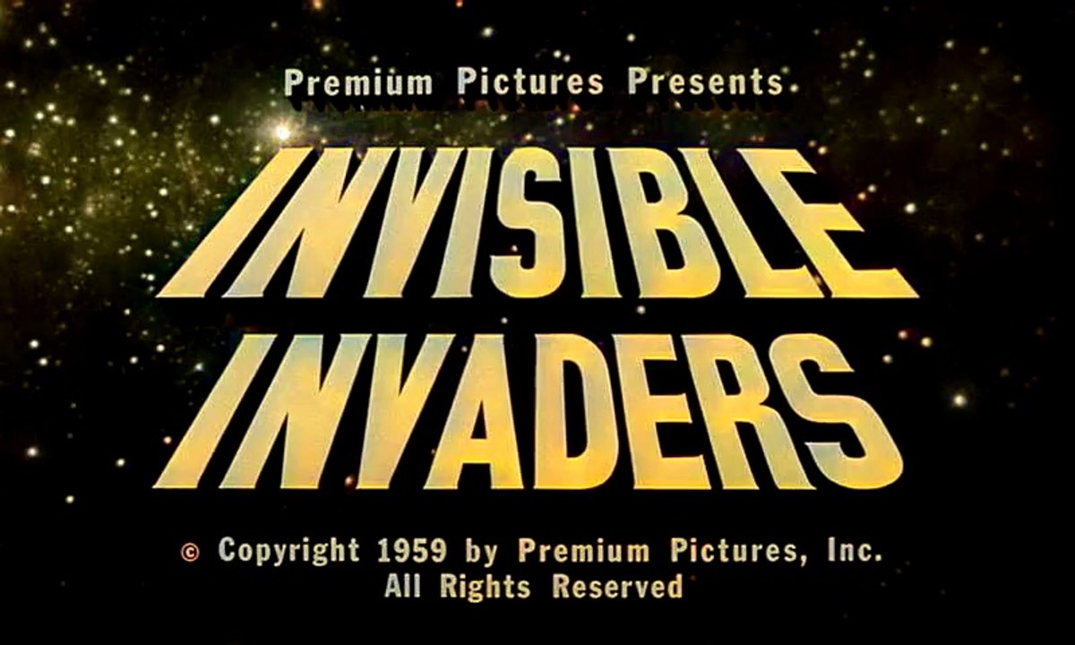 Invisible Invaders (1959) | Horror | Sci-Fi | Colorized Movie