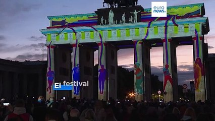 Berlín brilla con el Festival de las Luces en su 20 aniversario