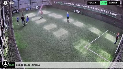 But de Solal - Team A