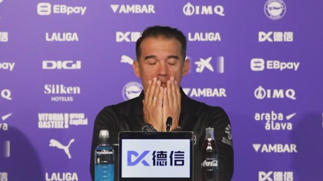 Rueda de prensa de Luis García Plaza, previa al Deportivo Alavés vs. FC Barcelona