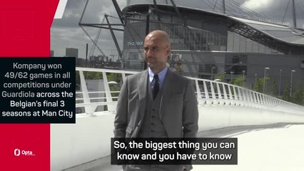 Kompany cherishes Guardiola ties but wants to walk his own path