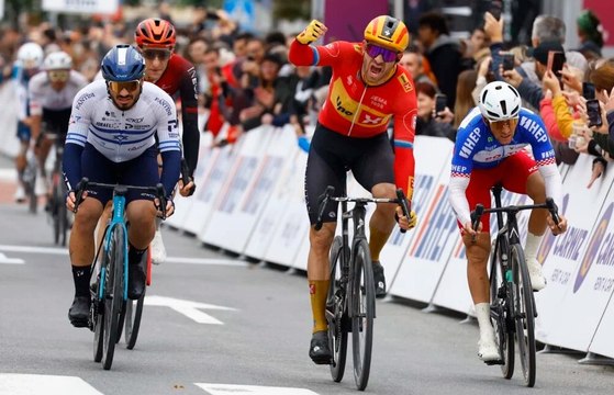 Cycling - CRO Race 2024 - Stage 5 highlights - Alexander Kristoff wins a shortened stage, Tobias Lund Andresen gets closer