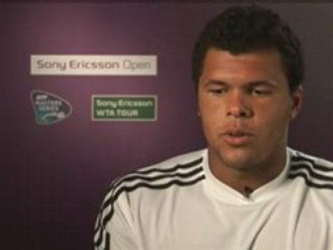 itw Tsonga francais sony ericsson
