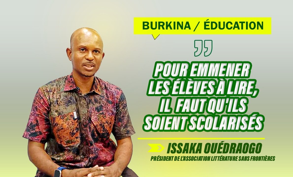 Burkina : L’accès aux livres, le combat de l’association Littérature sans frontière