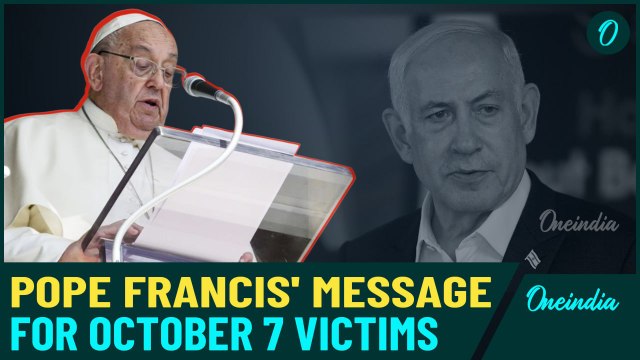 Pope Francis’s Urgent Call on Middle East War: 'While the Winds of War & Fires of Violence... '