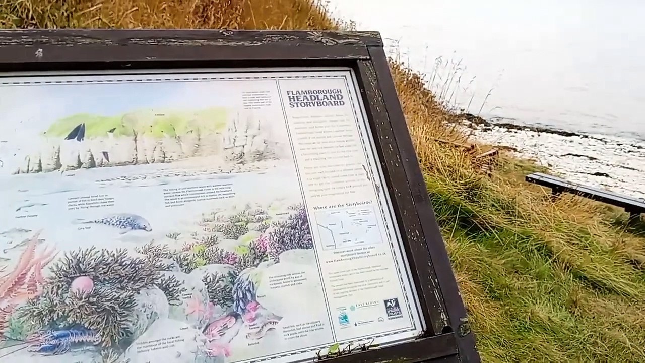 South Landing beach near Bridlington, East Yorkshire