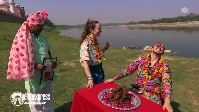 L'épreuve du biscuit face au Taj Mahal en Inde dans Pékin Express : L'épopée des Maharadjas le 14 septembre 2024 sur M6.