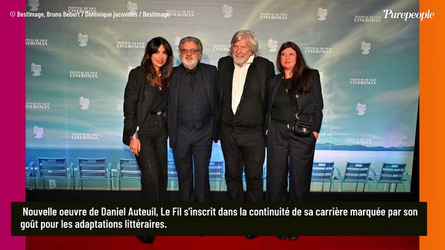 Daniel Auteuil retrouve sa fille Nelly, mélange parfait de ses parents, pour une précieuse soirée