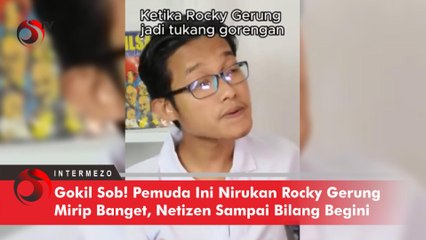 Gokil Sob! Pemuda Ini Nirukan Rocky Gerung Mirip Banget, Netizen Sampai Bilang Begini