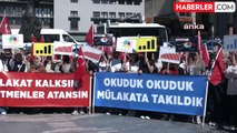 Ataması Yapılmayan Öğretmenler Ankara'dan Seslendi: Mülakata Değil Liyakata Atama