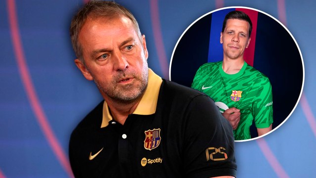 Hansi Flick se rinde ante Szczesny y su llegada a Barcelona: Me quedé impresionado