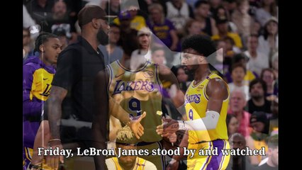 Bronny's First NBA Game || LeBron Watches as Bronny Debuts in the NBA