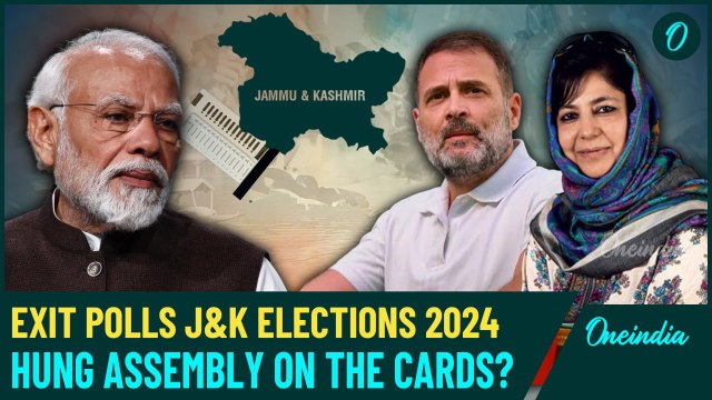 J&K Election 2024 Exit Polls: Hung Assembly Likely As NC-Cong May Miss Majority Mark