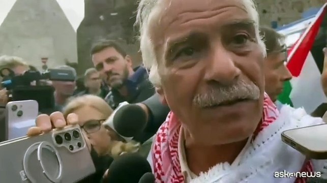 Corteo pro Palestina a Roma: Qui per dire stop a genocidio
