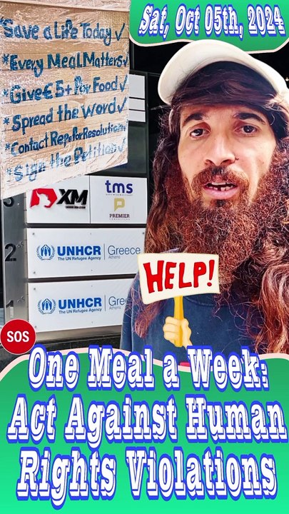 One Meal a Week: Act Against Human Rights Violations  