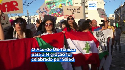 Com uma repressão feroz, o presidente da Tunísia deverá ser reeleito no domingo