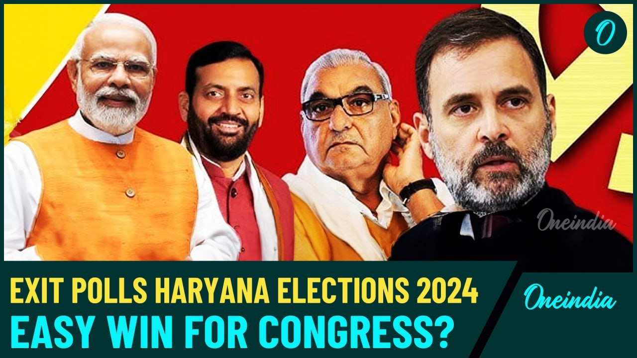 Haryana Election 2024 Exit Polls: No Hat-trick for BJP, Big Congress Comeback in the State?