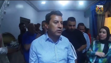 وزير الرياضة يزور منزل اللاعب محمد صلاح بمسقط رأسه فى الغربية