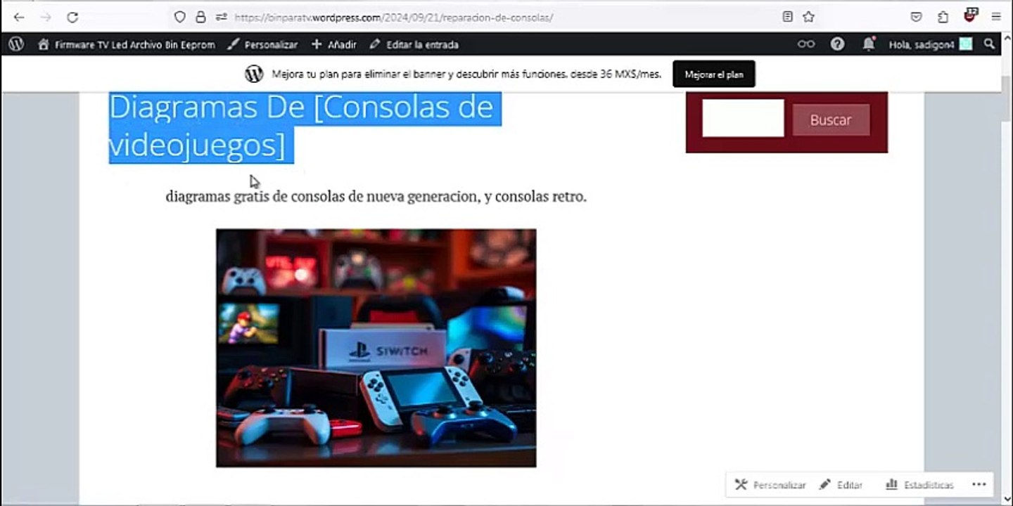Donde bajar diagramas de consolas de videojuegos