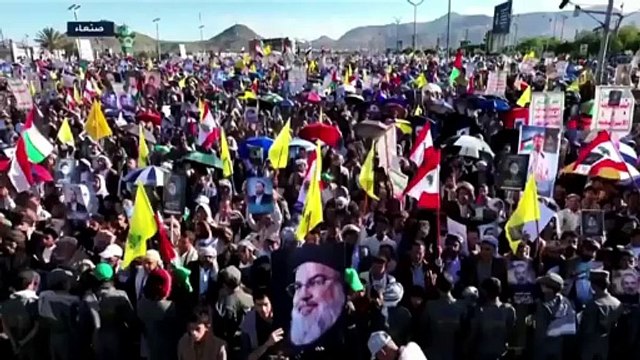 Houthi rebels vow to avenge death of Hezbollah leader amid Israel war