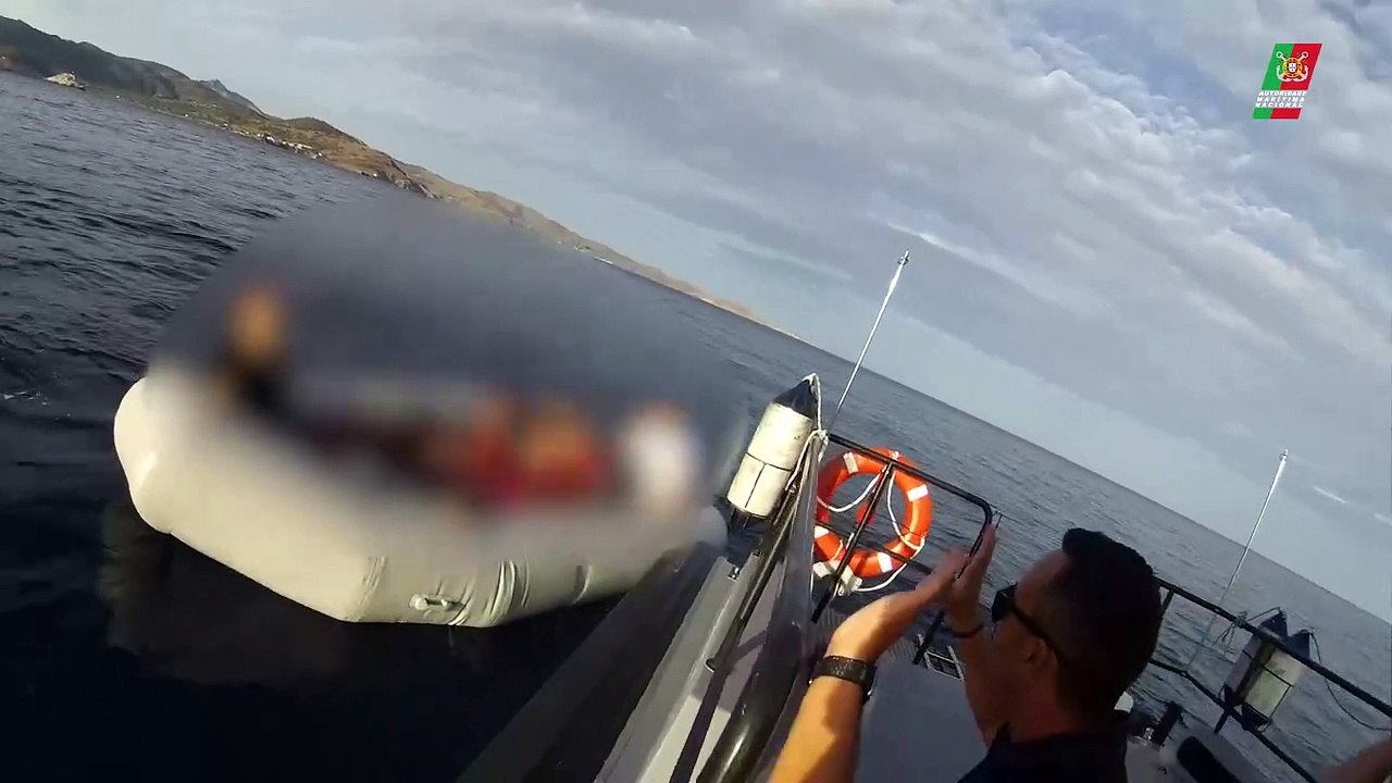 Autoridade Marítima Nacional - Lesbos - Migrantes - FRONTEX